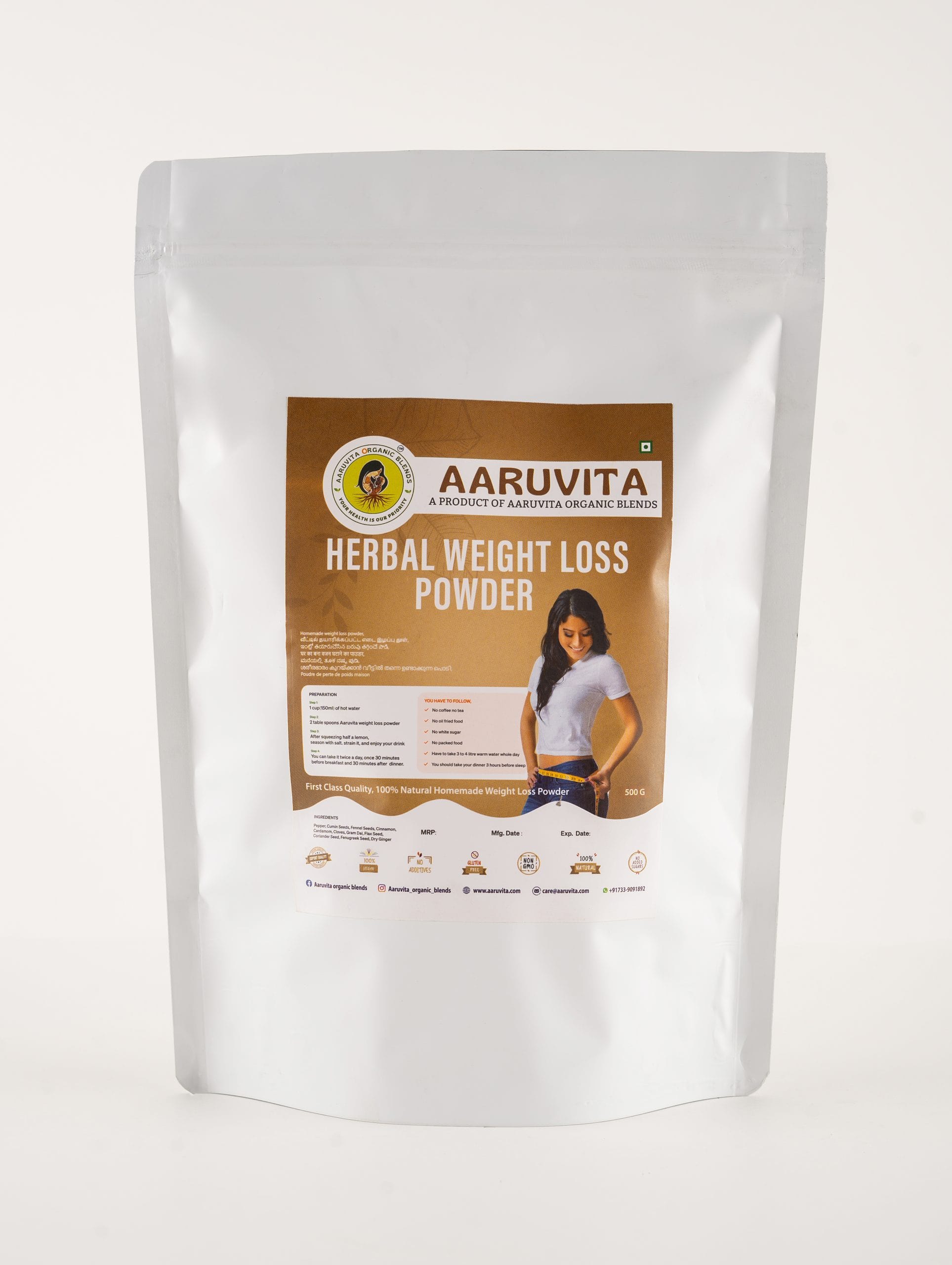 Organic Weight Loss Powder