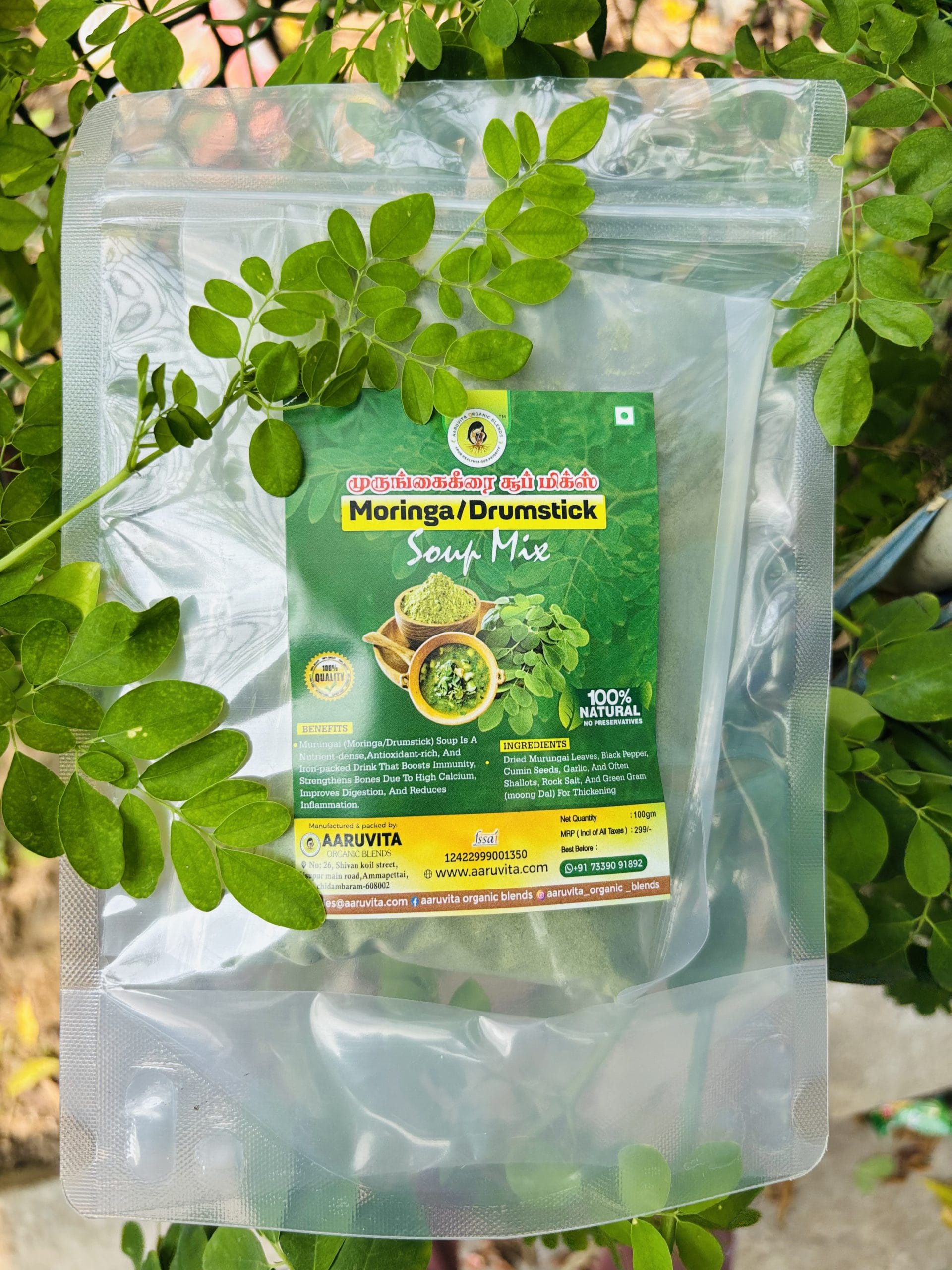 Moringa drumsticks Soup Mix